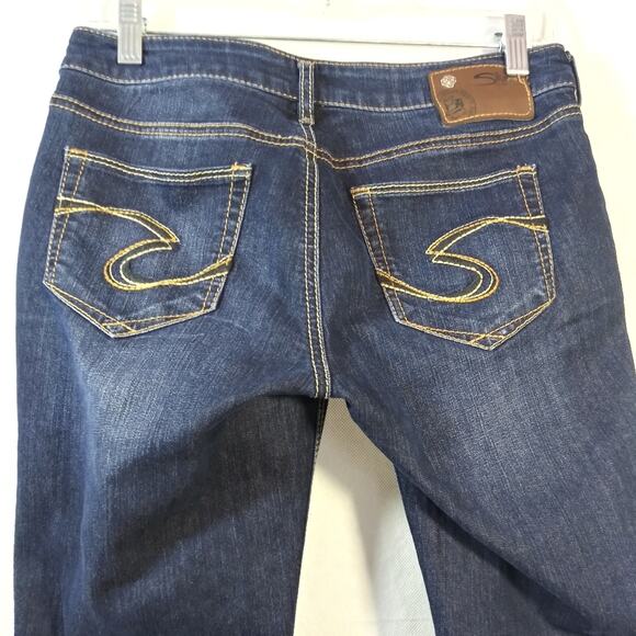 Silver Jeans Suki Jegging Stretch Mid Rise Skinny Jeans Size 28X31 - Picture 6 of 9